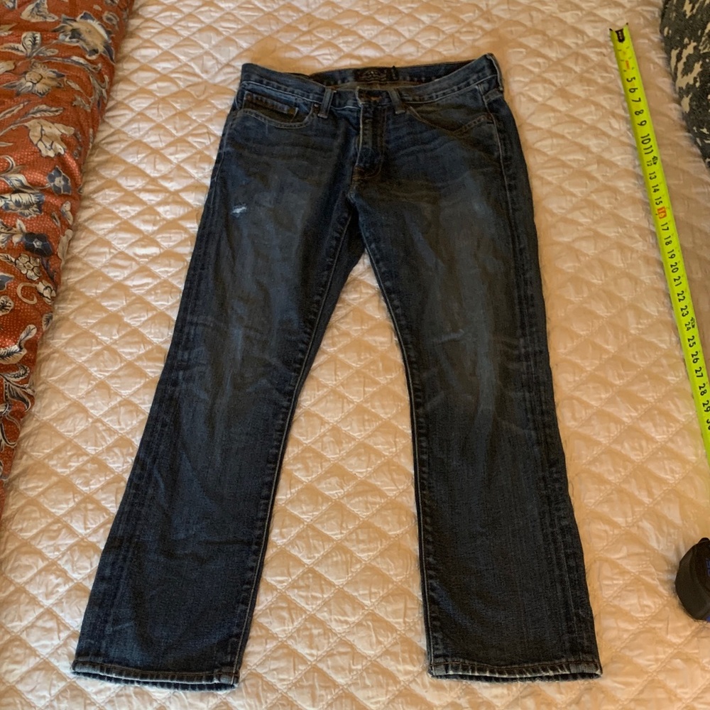 Lucky Brand Men's Dark Wash Straight Jeans